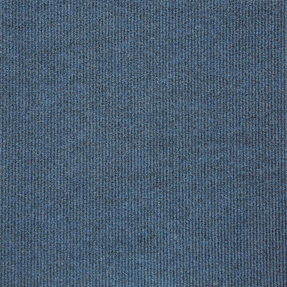 Burmatex Academy Heavy Contract Cord Carpet Tiles Horizon Blue (Bradfield Blue) 11819