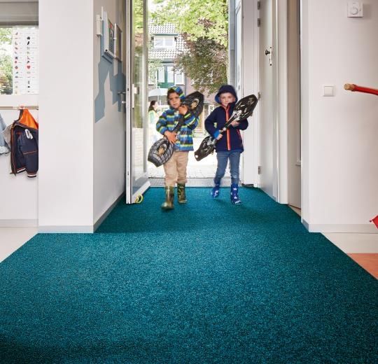Forbo Entrance Coral Brush Bondi Blue 5705 1.55m sheet