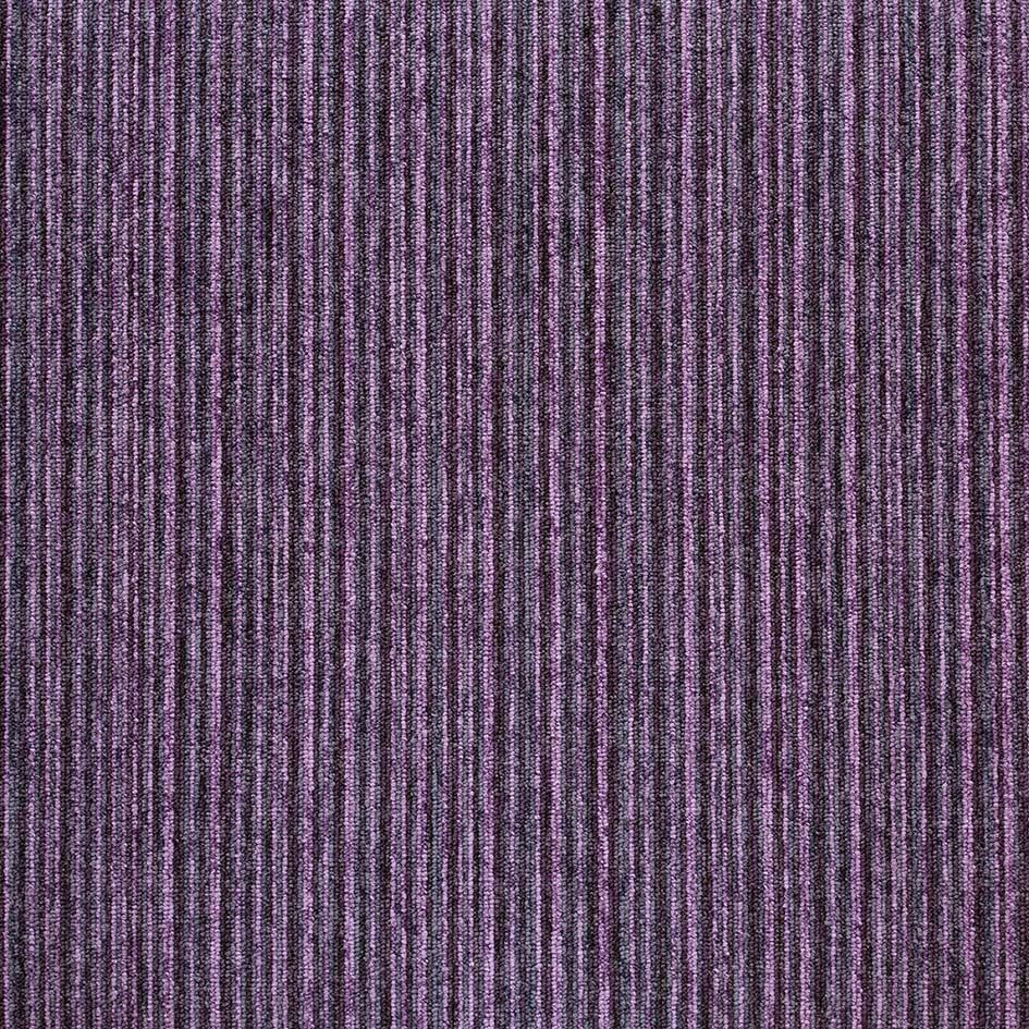 Burmatex Tivoli Heavy Contract Carpet Tiles Multiline Great Barrier Blue 20717