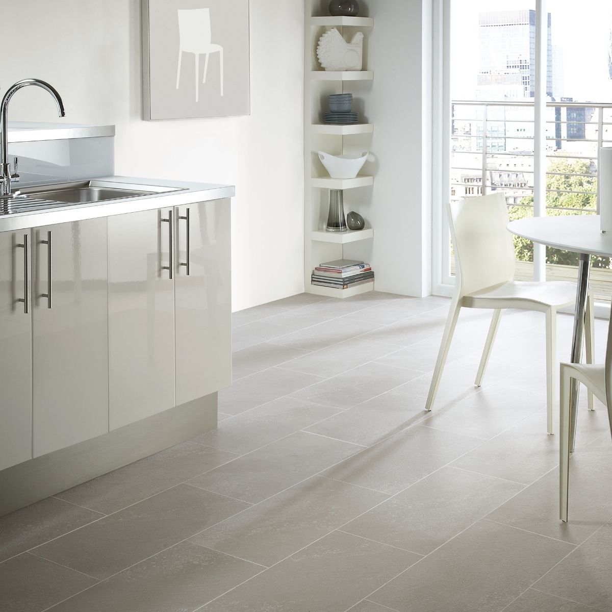 Polyflor Colonia PUR Stone Balmoral Grey Slate 4534