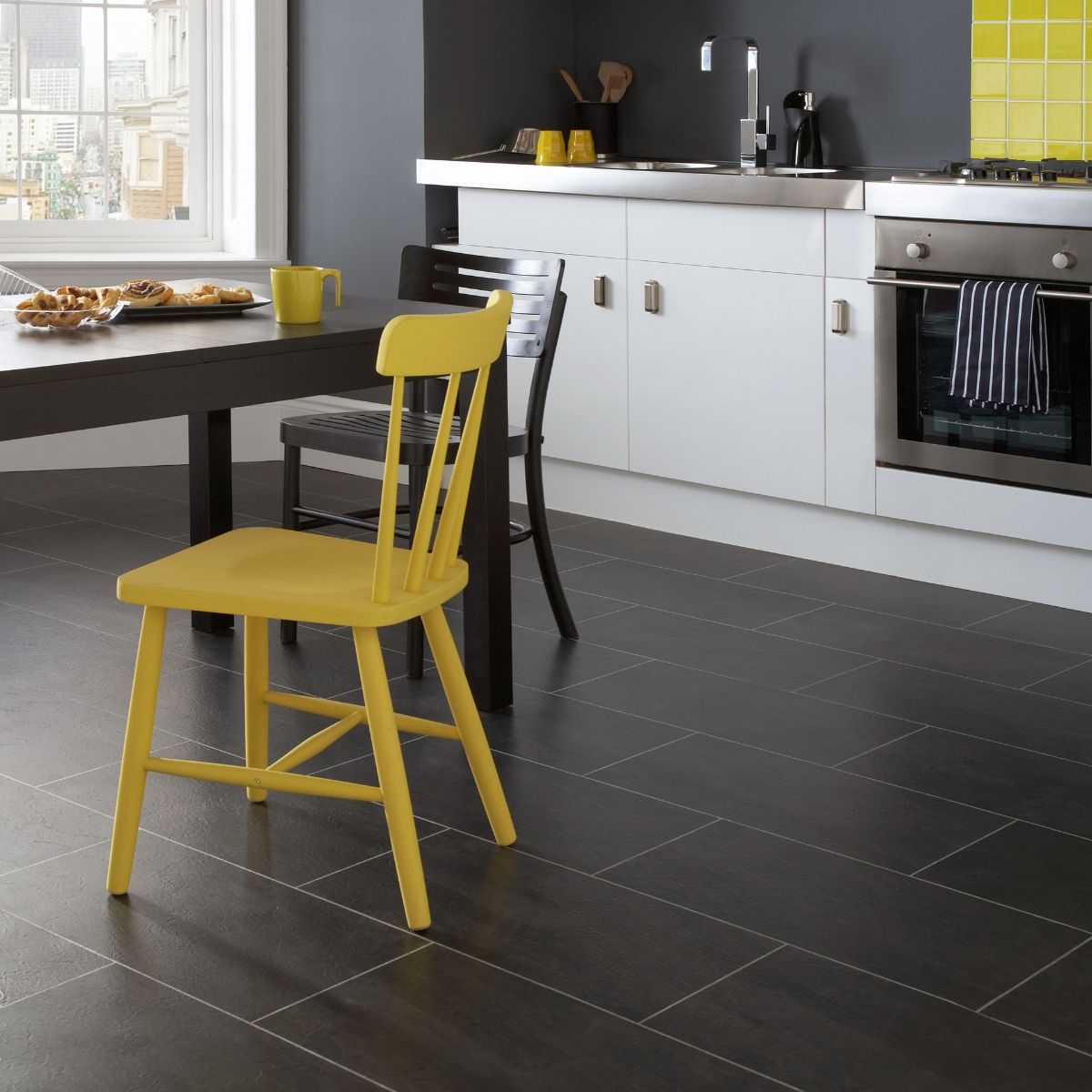 Polyflor Colonia Welsh Raven Slate 4535
