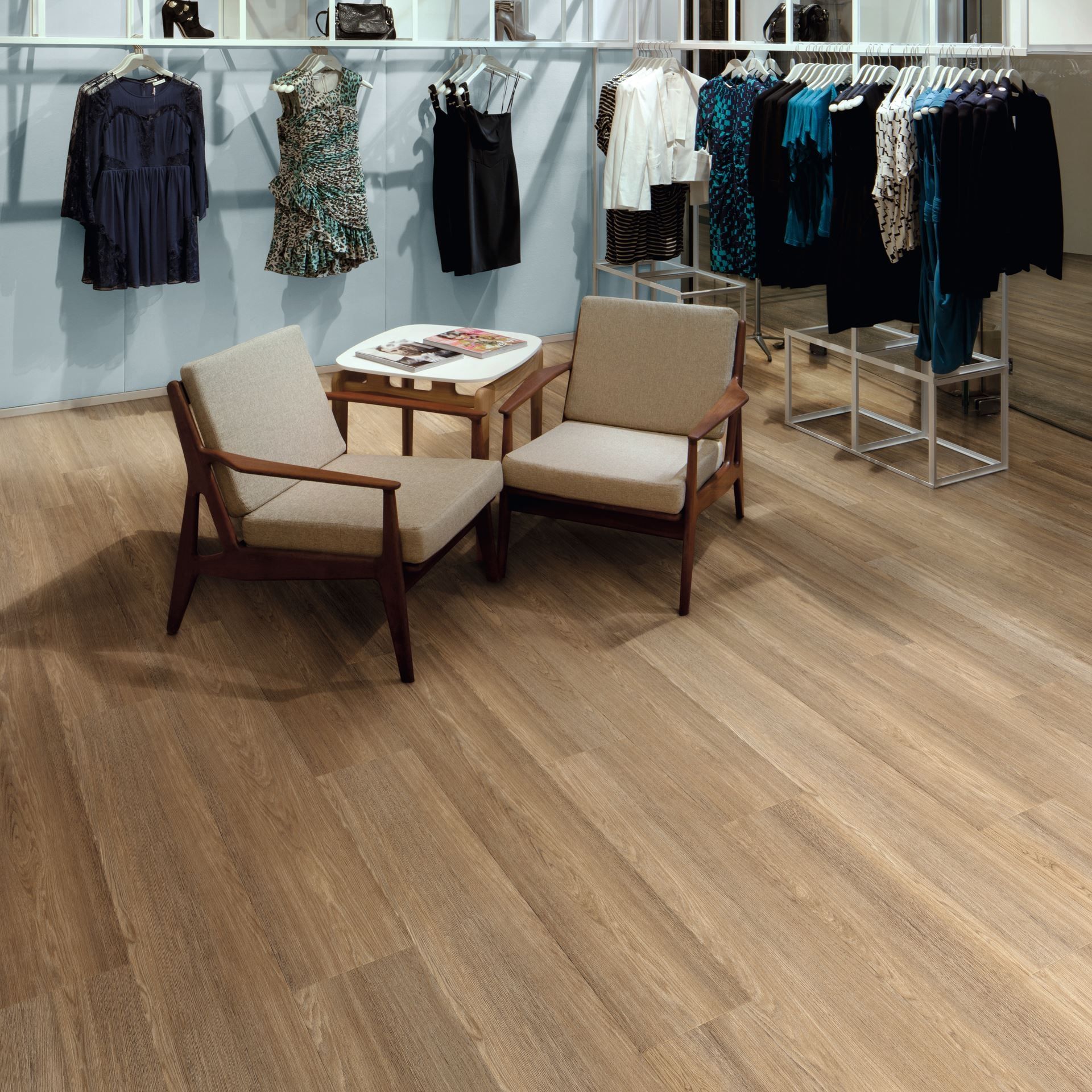 Polyflor Expona Design Natural Brushed Oak 6179