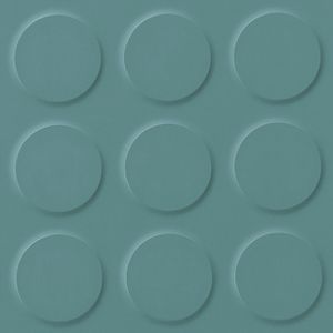 Polyflor Saarfloor Noppe Rubber Stud Tile Limestone Green013