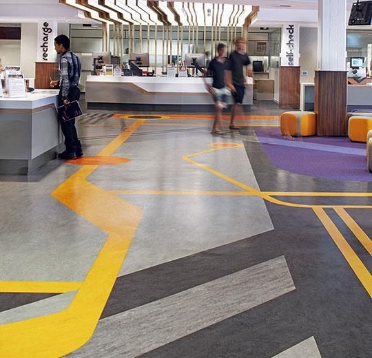 Forbo Marmoleum Marbled Real Serene Grey 3146 3.2mmMarmoleum Marbled Real Serene Grey 73146 3.2mm
