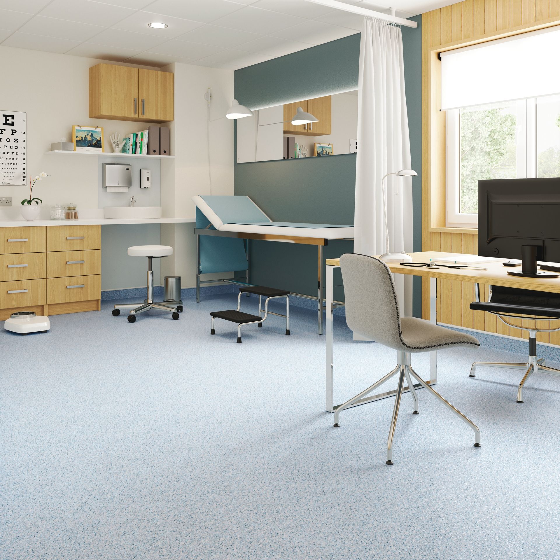 Polyflor PolySafe Stone fx PUR Angelite 4051