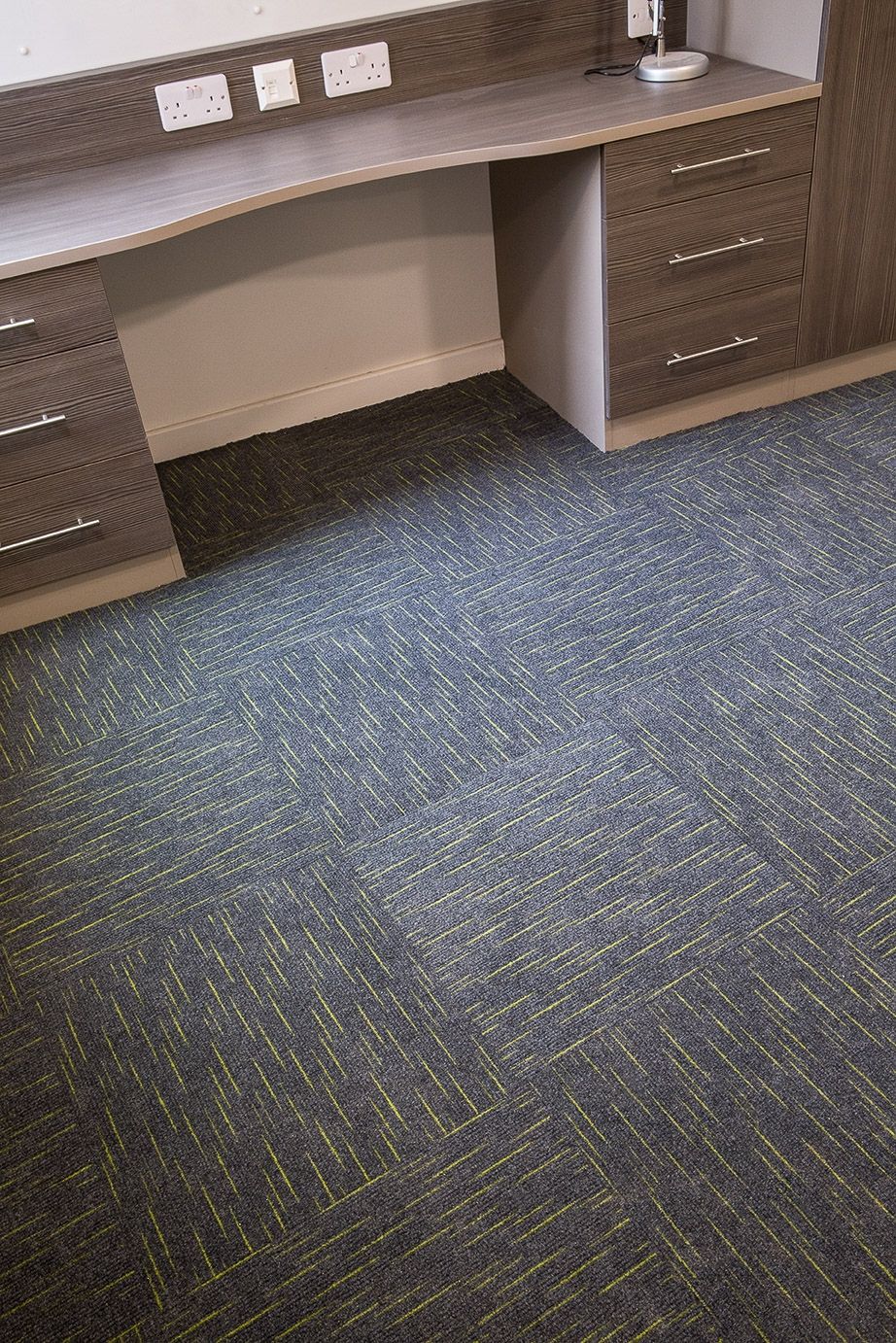 Heckmondwike Array Carpet Tile Array Lime 50 X 50 cm