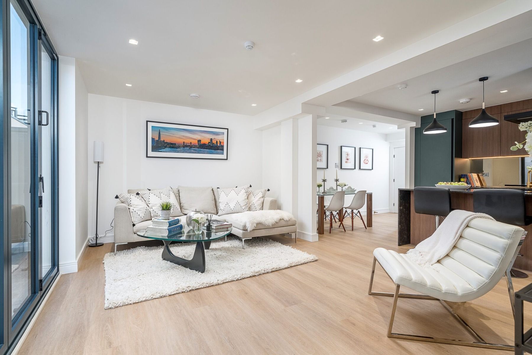 Bleached White Oak Impervia Flooring