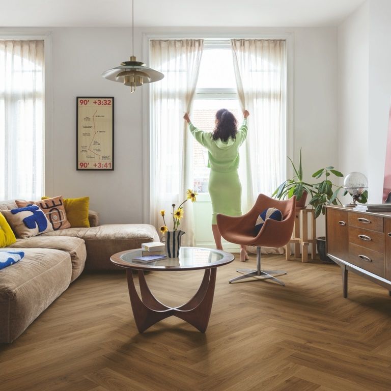 Quick Step Vinyl Tile Alpha Ciro Botanic Caramel Oak AVHBU40364