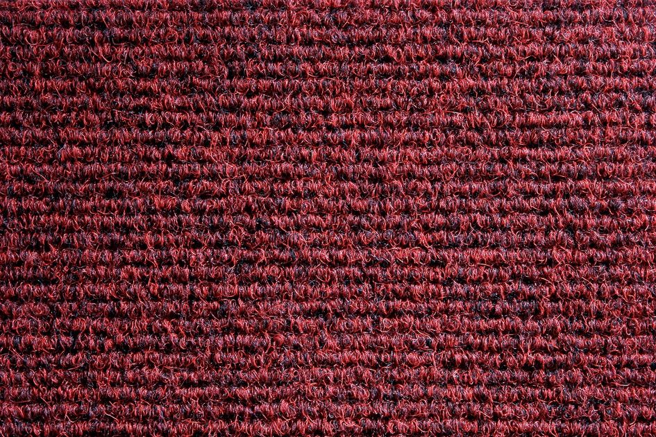 Heckmondwike Broadrib Carpet Tile Claret 50 X 50 cm