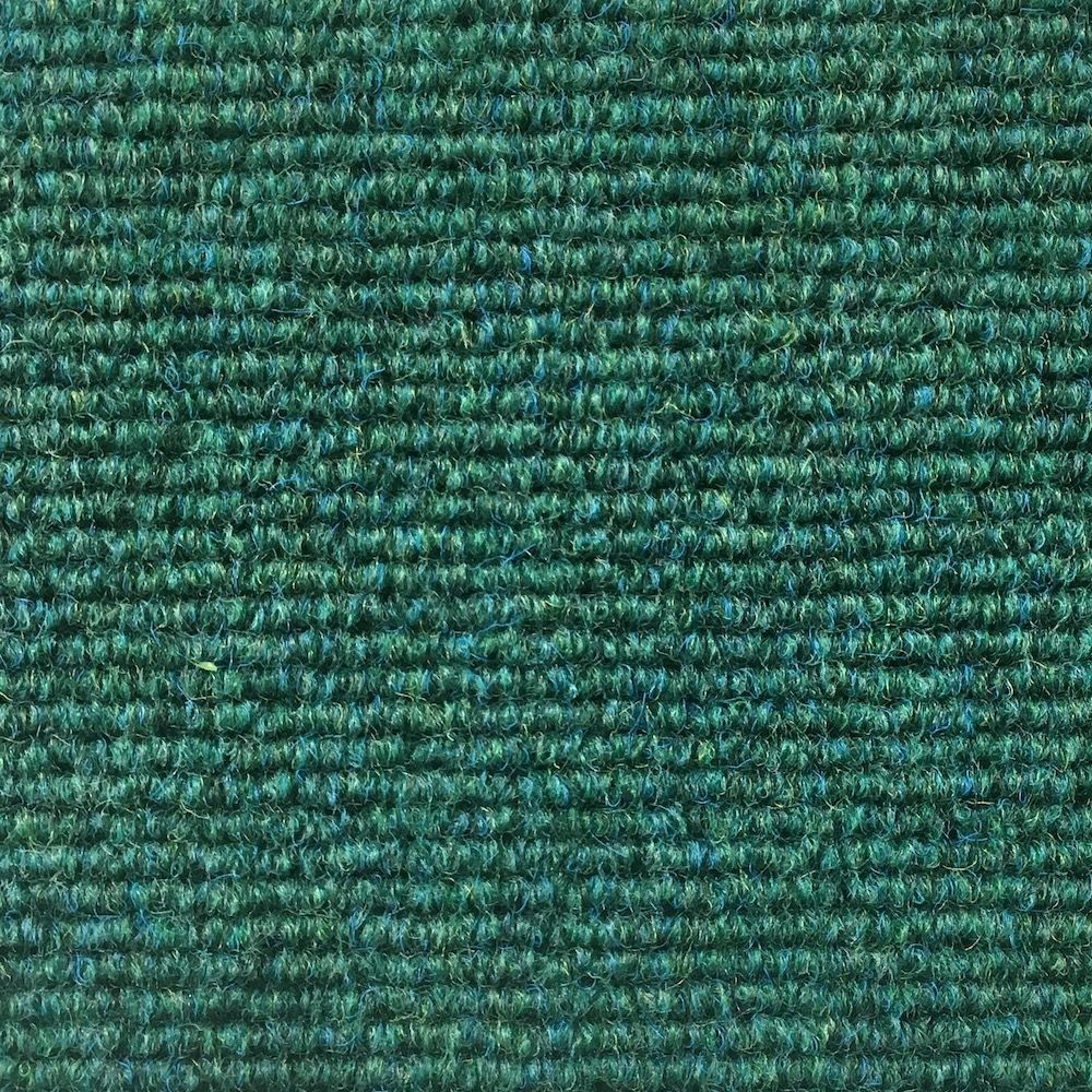 Heckmondwike Broadrib Carpet Tile Emerald 50 X 50 cm
