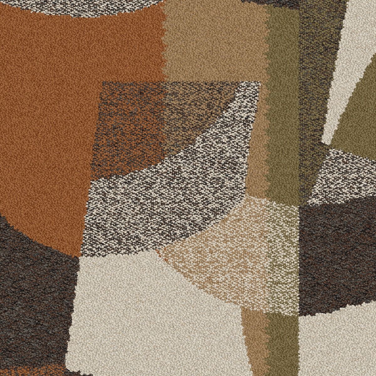 Interface Circa Then Carpet Tile Clay 9957004