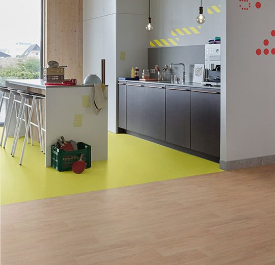 Forbo Acoustic Sarlon 15 dB Graphic Citrus Halo Contour 90758T4315