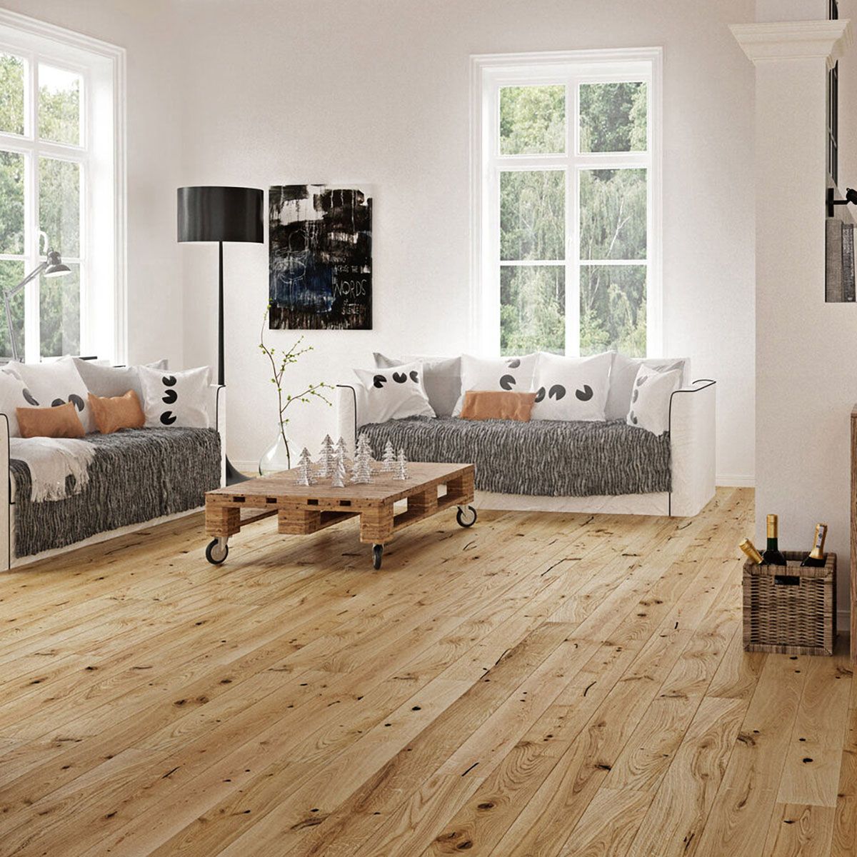 Flooring Hut Burleigh Thistle 5G LOC Brushed & Oiled 14mm/130mm/1092mm Engineered Wood