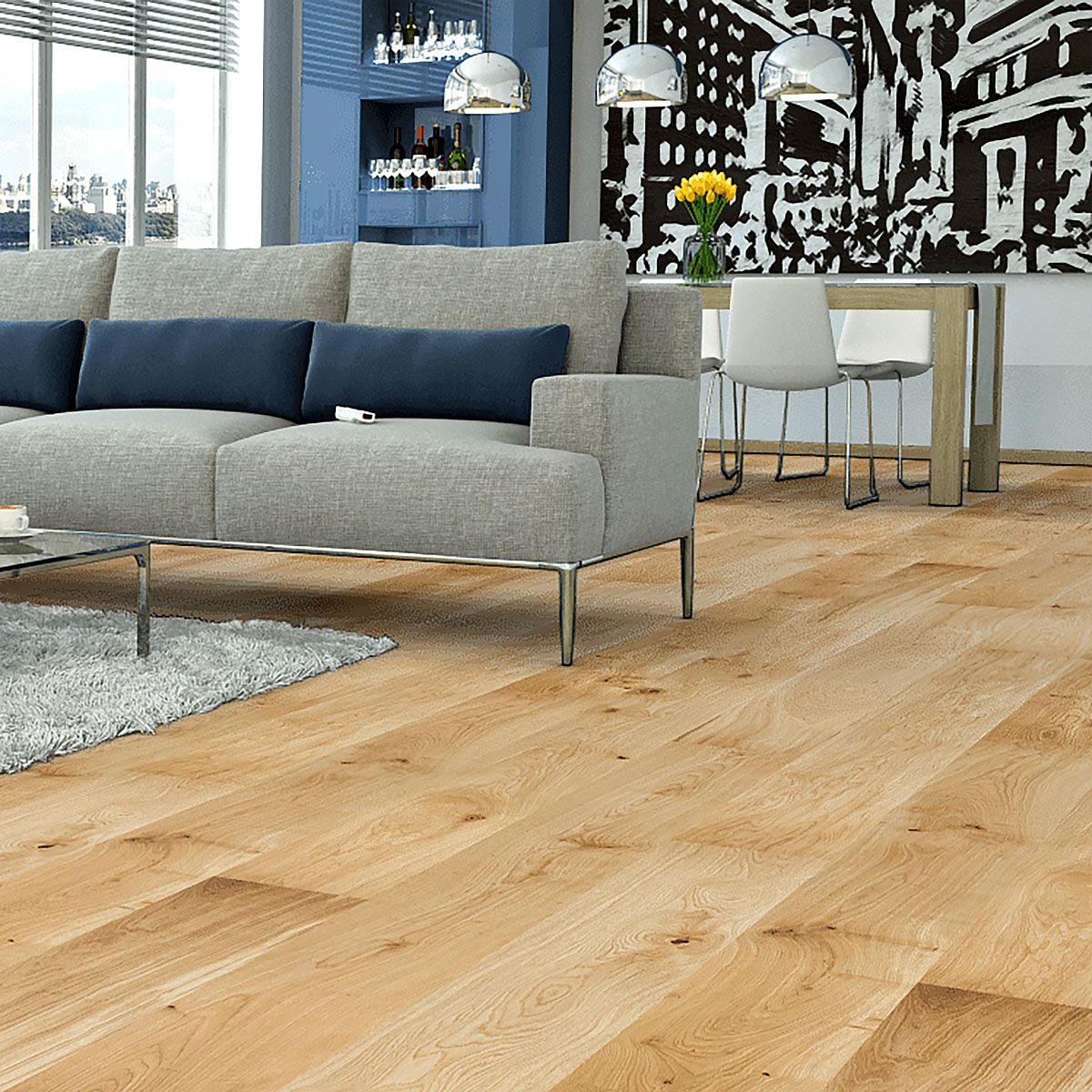Flooring Hut Burleigh Thistle 5G LOC Brushed and Oiled 14mm/207mm/2200mm Engineered Wood