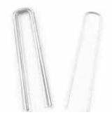 Galvanised Steel 150mm Grass Pins - Pack of 50