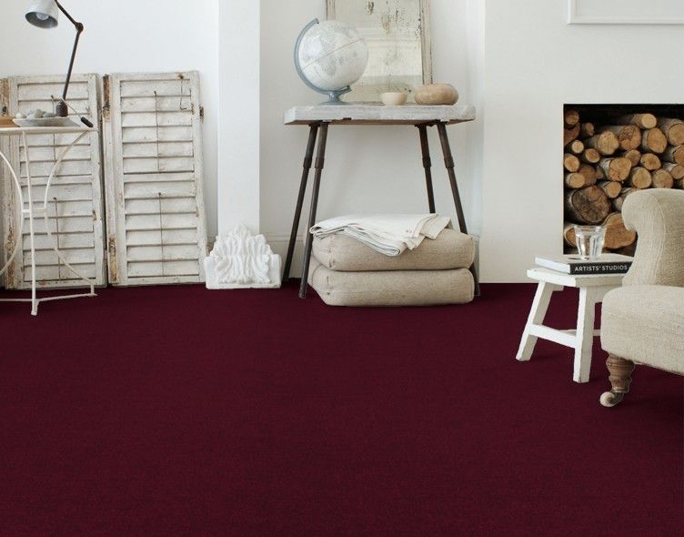 Brockway Carpet Dimensions Plain 40 Ruby 