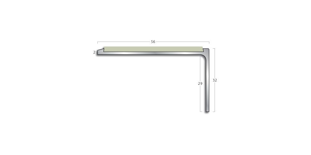 Gradus  Stair Nosing AS11 2.44m