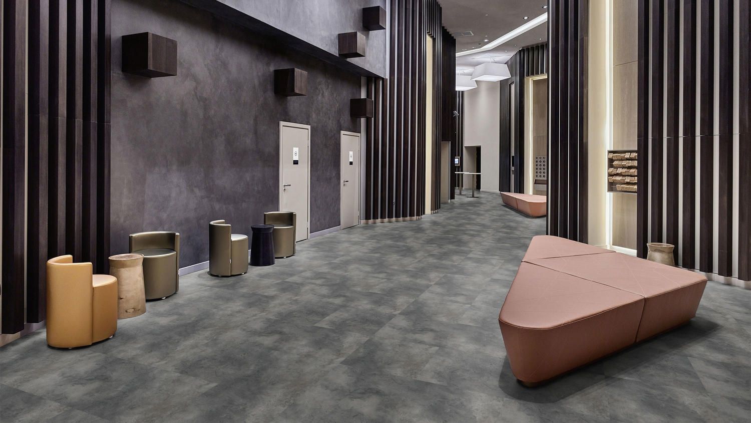 Tarkett iD Inspiration Loose-Lay Relaxed Slate ONE 600x600