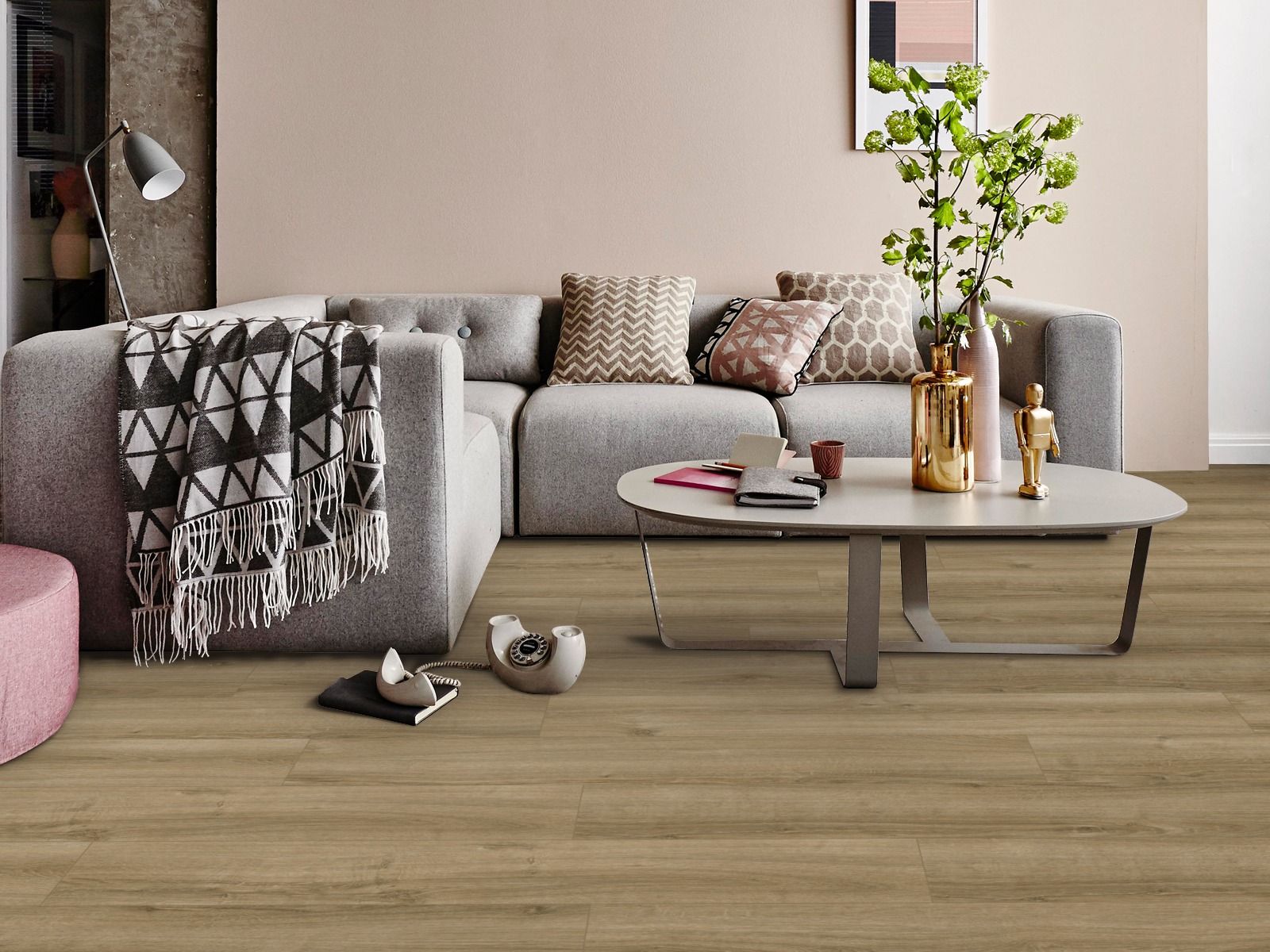 Natural Solutions Sirona Plank Dryback Keysville Oak 24235