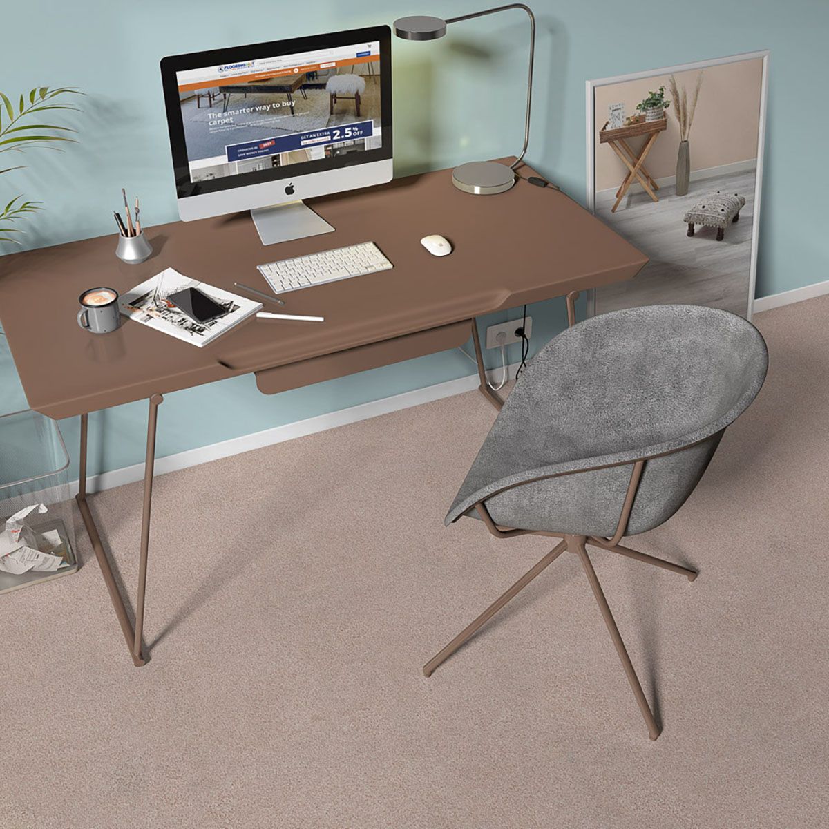 Flooring Hut Carpets Piccadilly Leopard Felt Back