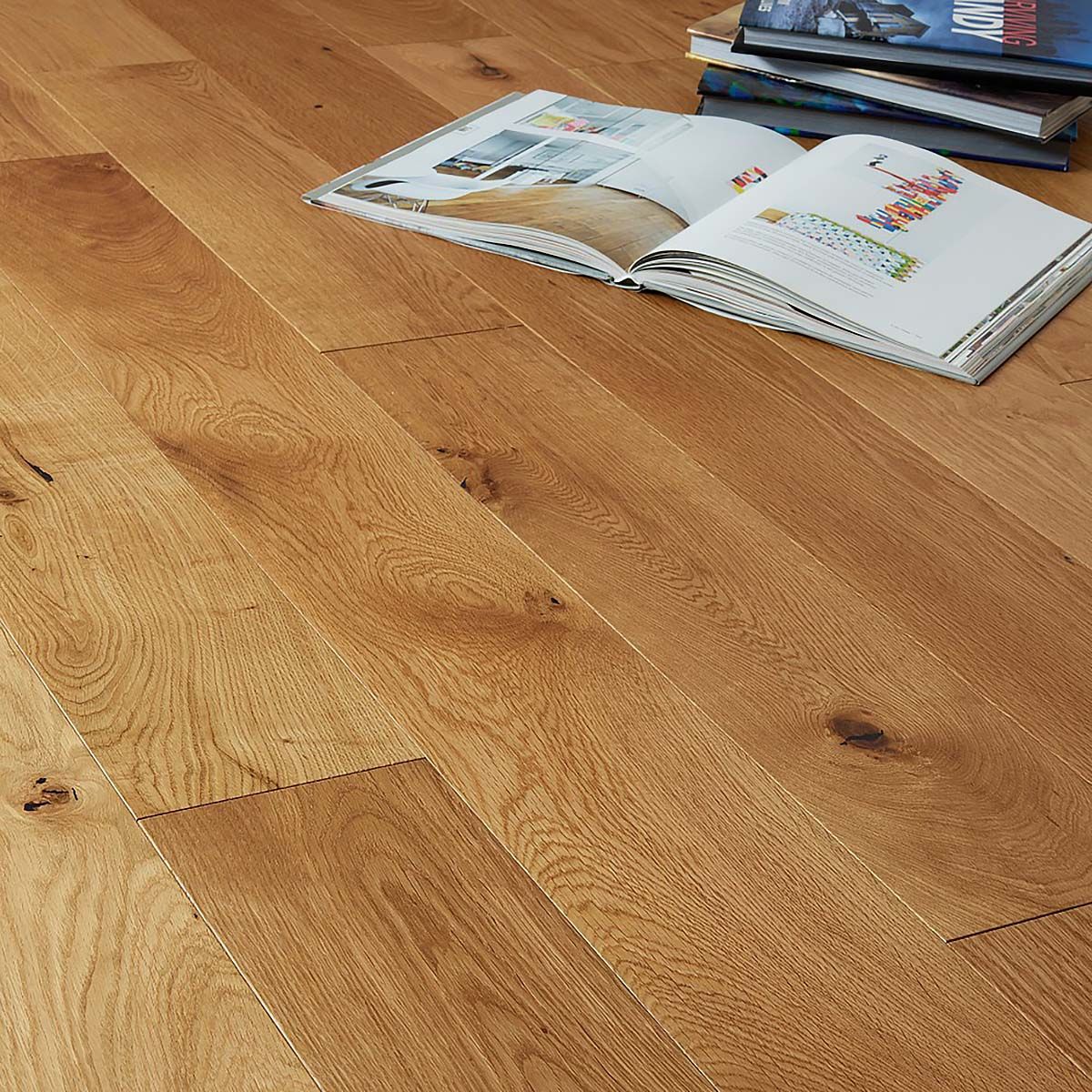Flooring Hut Burleigh Blossom UV Oiled French Oak 18/4 150mm 400-1500mm Engineered Wood