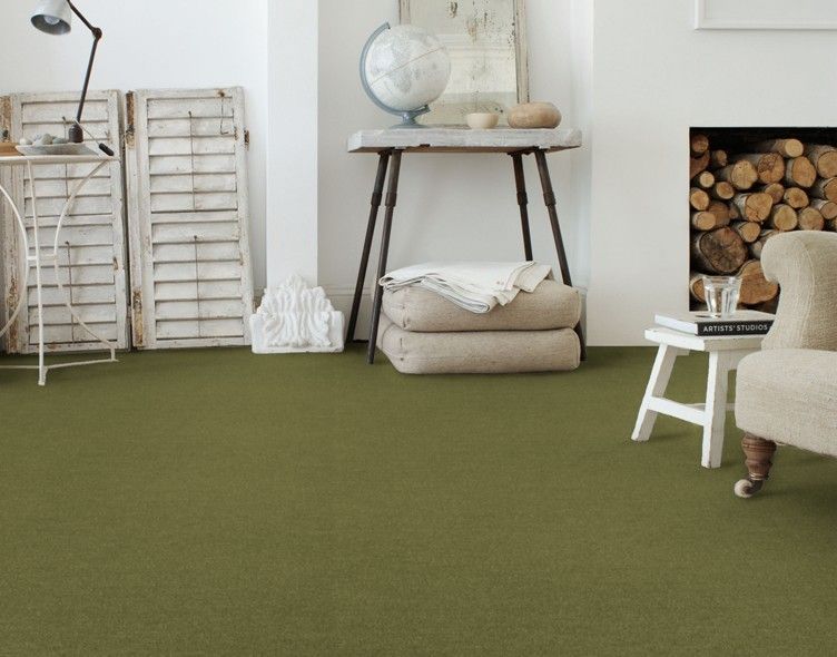 Brockway Carpet Dimensions Plain 40 Moss - Lowest Online Prices