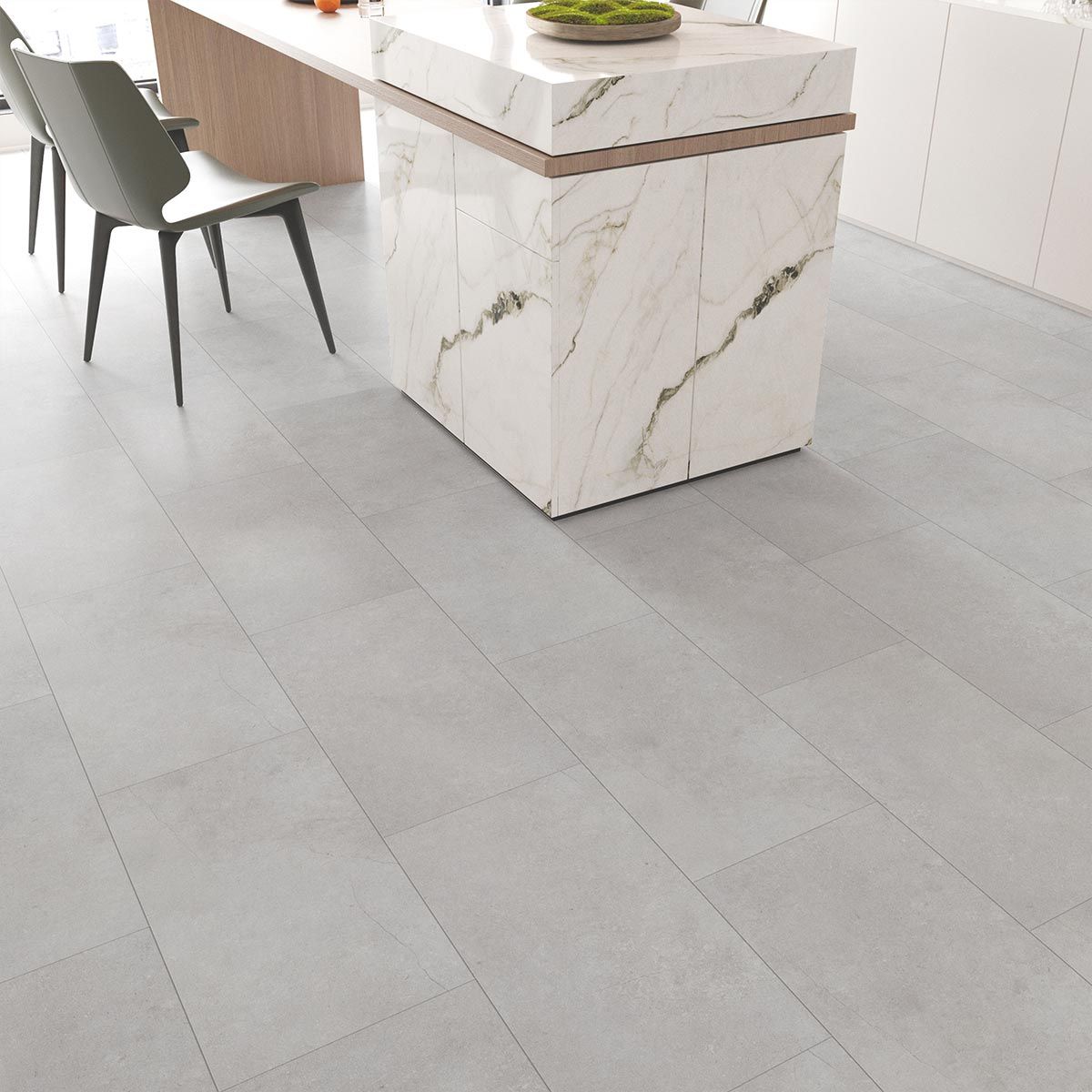 Flooring Hut Burrnest Luxury Vinyl Flooring - Light Slate Grey