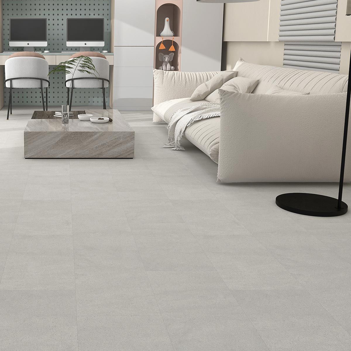 Flooring Hut Burrnest Luxury Vinyl Flooring - Urban Grey NS65
