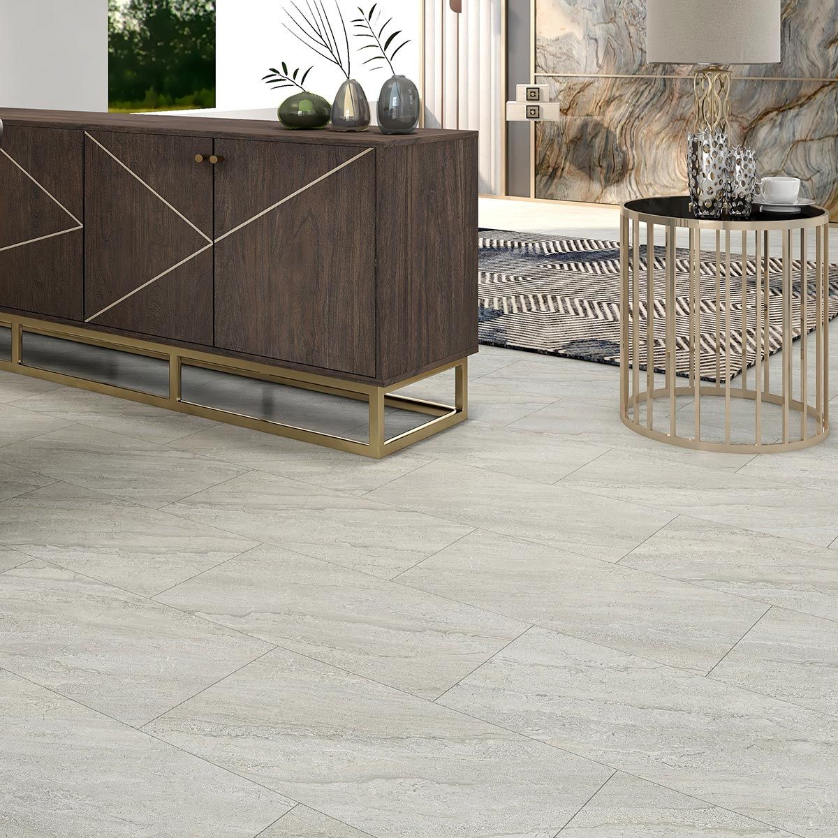 Flooring Hut Burrnest Luxury Vinyl Flooring - Natural Fossil NS67