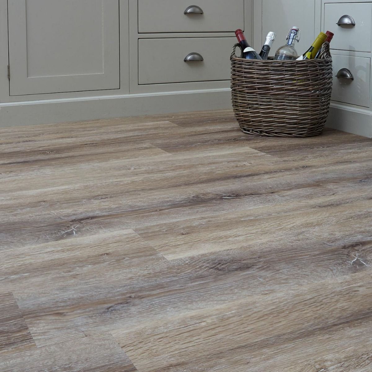Burrnest Victoria Luxury Vinyl Flooring - Burnt Limed Oak