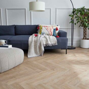 NTP54 – Naked Oak Flooring Hut Burrnest Parquet Luxury Vinyl Flooring - Natural Oak