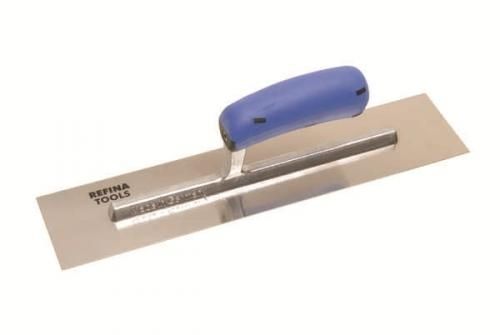 SLIM TROWEL 14" BLUE RUBBER HANDLE