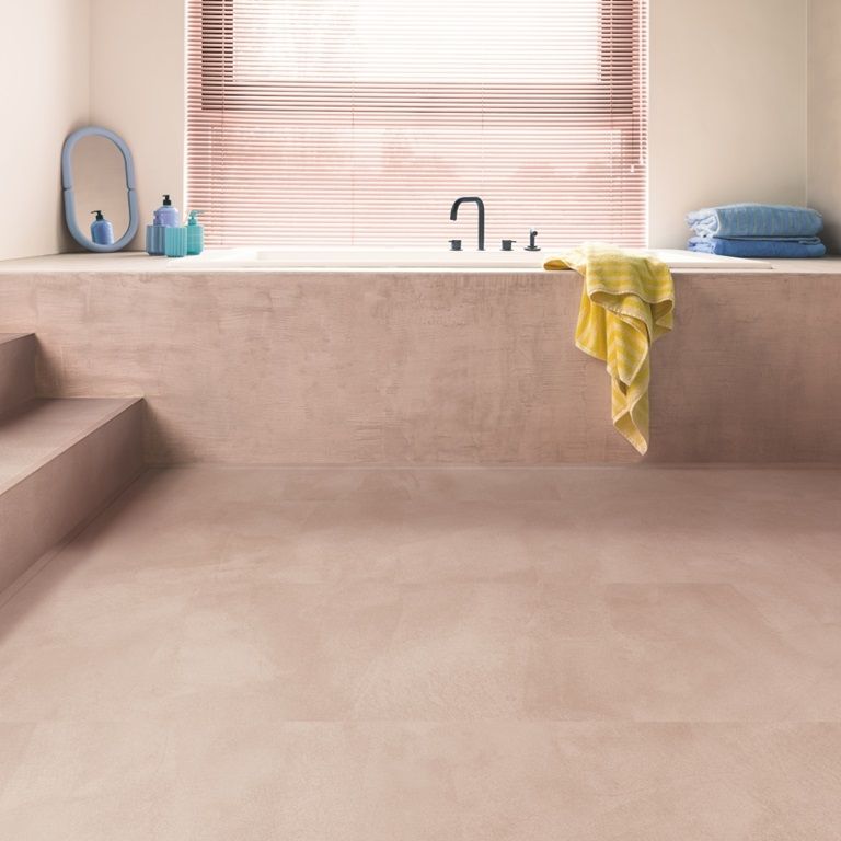 Quick Step Vinyl Luxury Tile Alpha Illume Pebble Concrete AVMTU40276