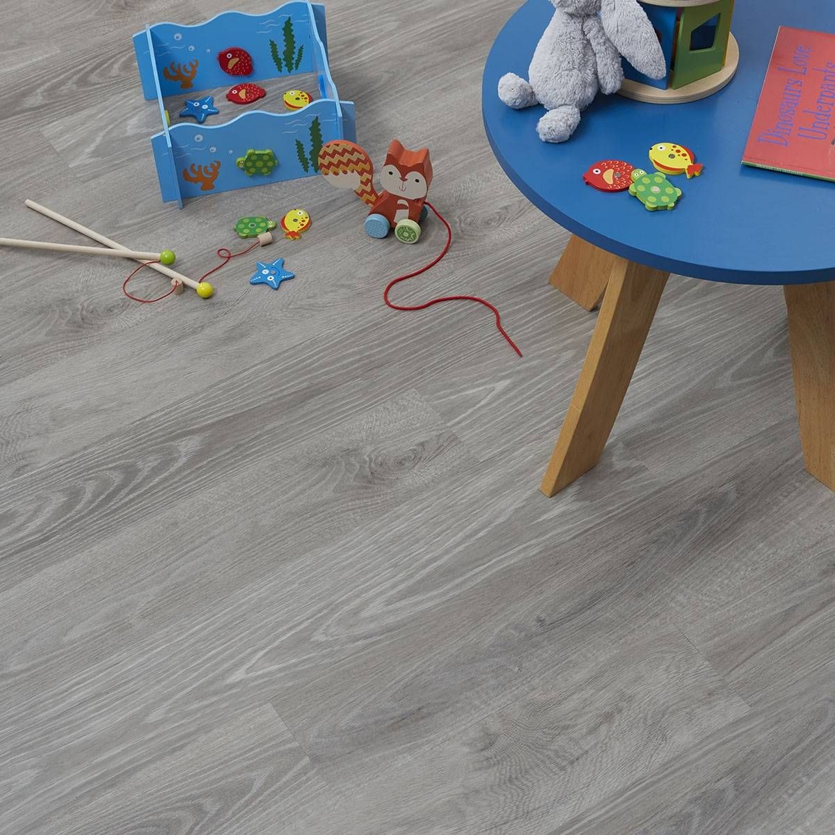 Burleigh Stanford Luxury Vinyl Flooring - Silvered Grey