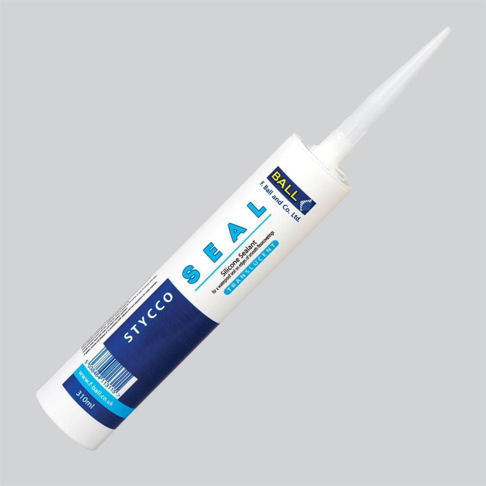 F Ball Stycco Seal Silicone Sealant 310ml White