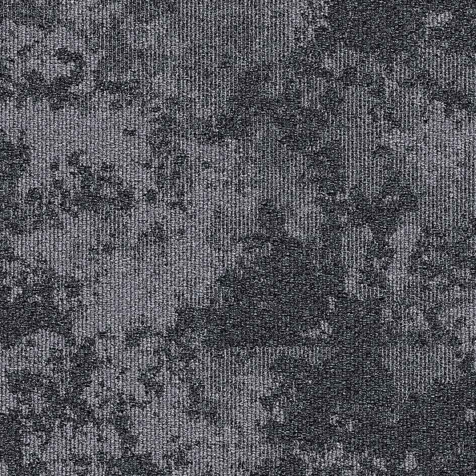Burmatex Snowfall Carpet Tiles Black Night 35704