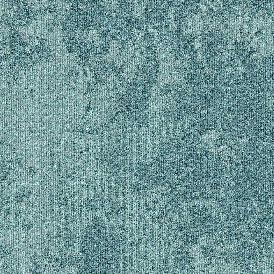 Burmatex Snowfall Carpet Tiles Aqua Flurry 35707