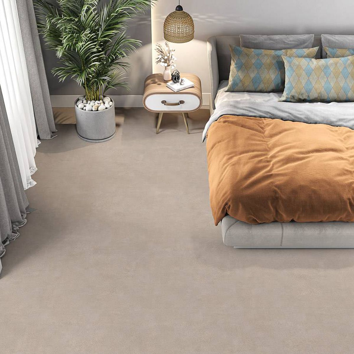 Flooring Hut Carpets Piccadilly Stone Felt Back
