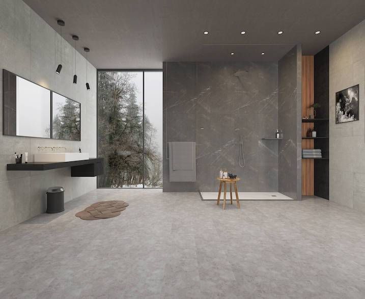 Terrazzo Blue Stone