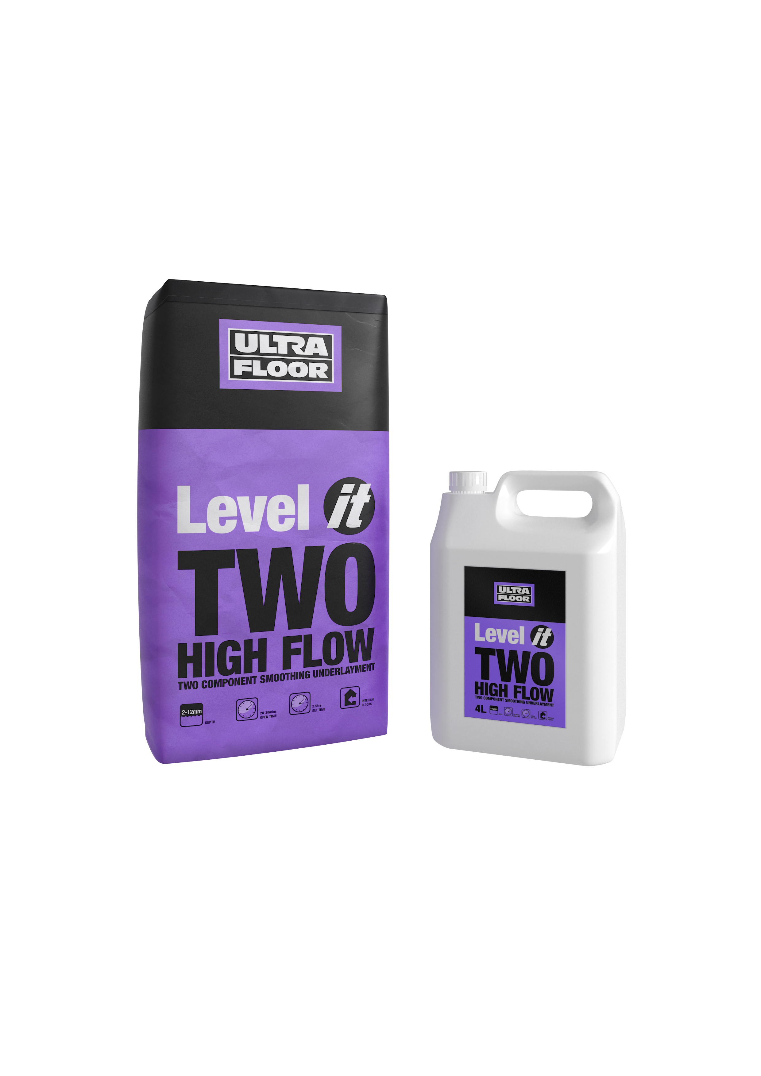 Ultra Floor Level IT Two 20kg + Bottle 4ltr