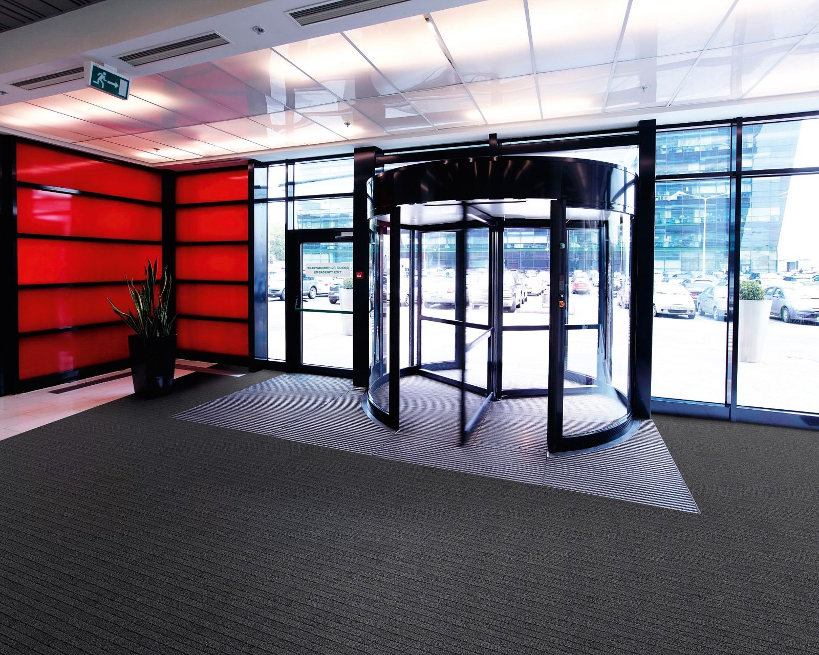 Heckmondwike Vanquisher Entrance Carpet Charcoal