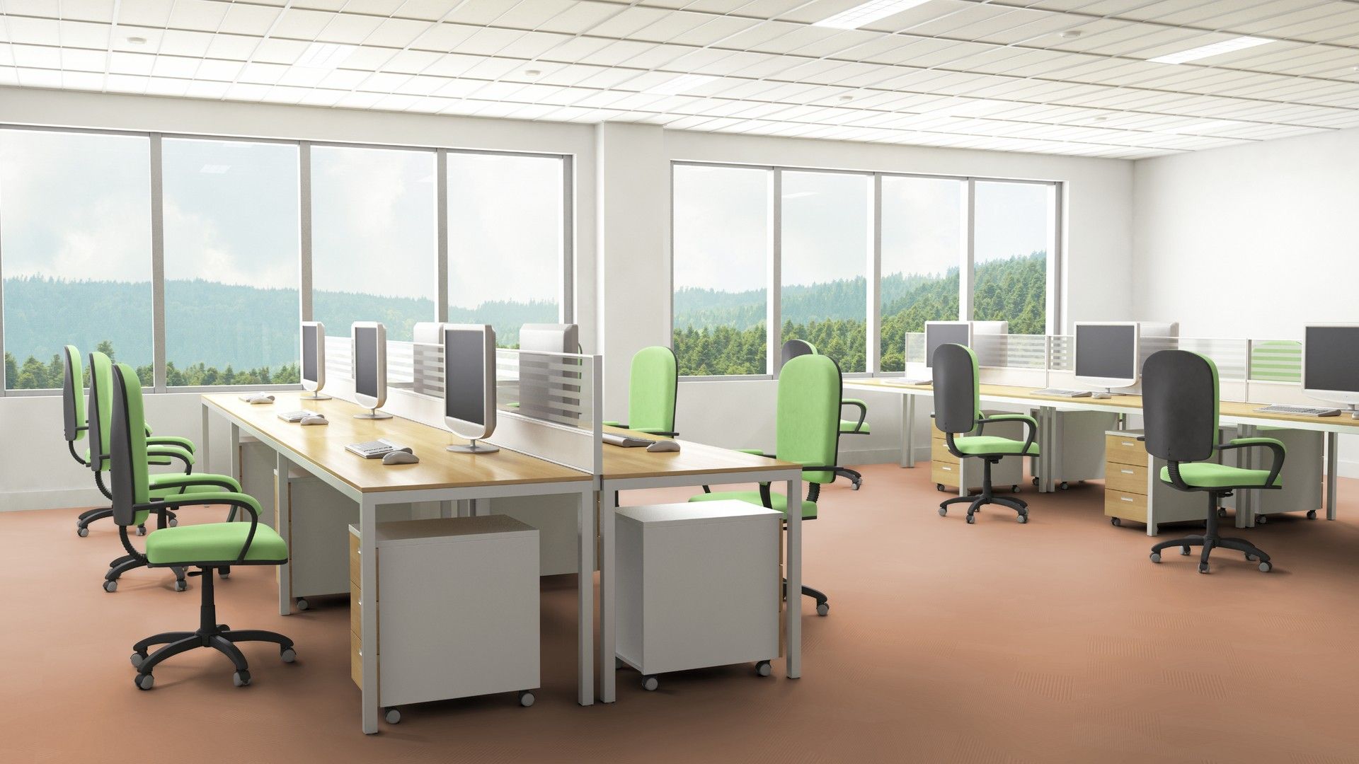 Tarkett iD Square Terrazzo Vellum BEIGE 500x500