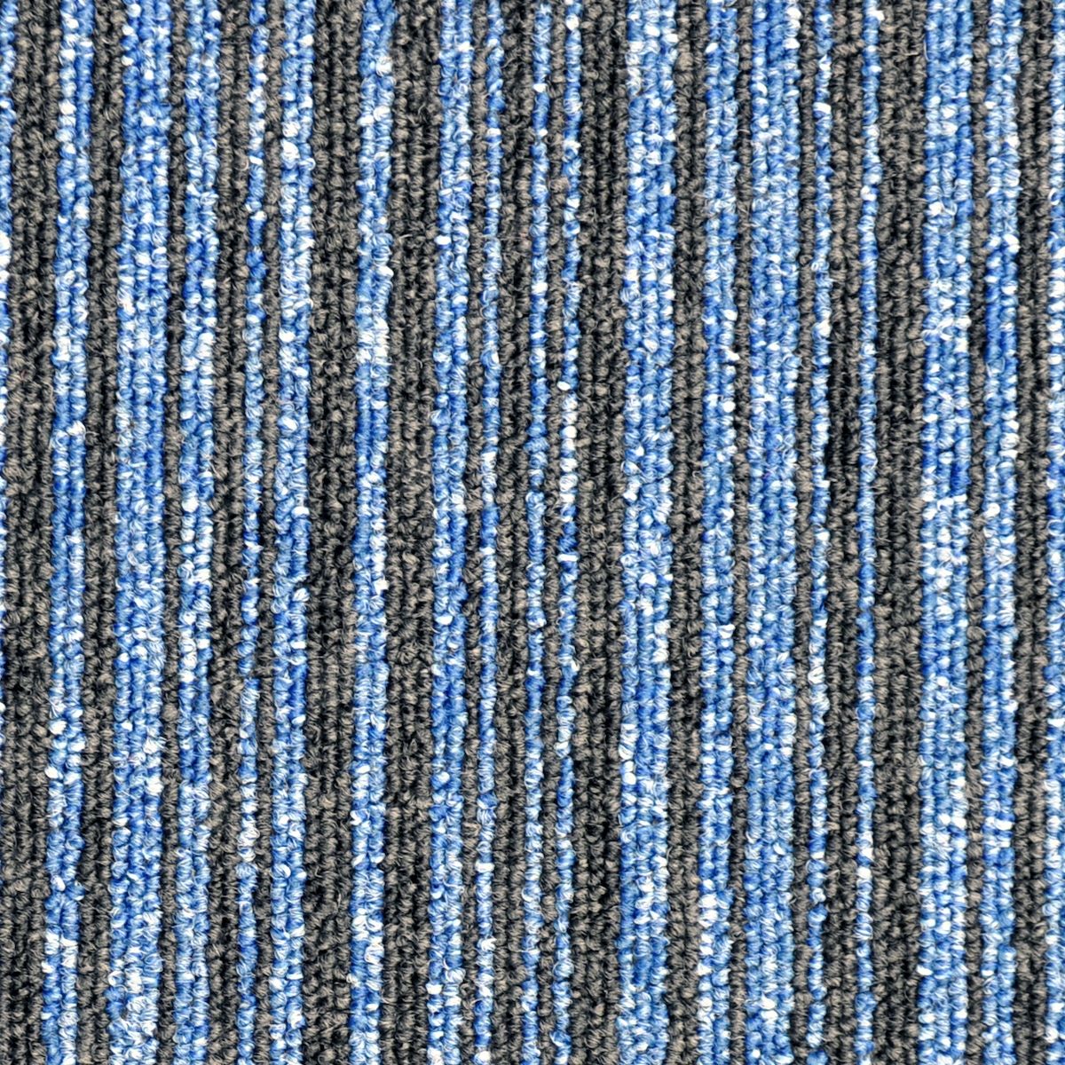 Flooring Hut Peerless Carpet Tile Light Blue Stripe