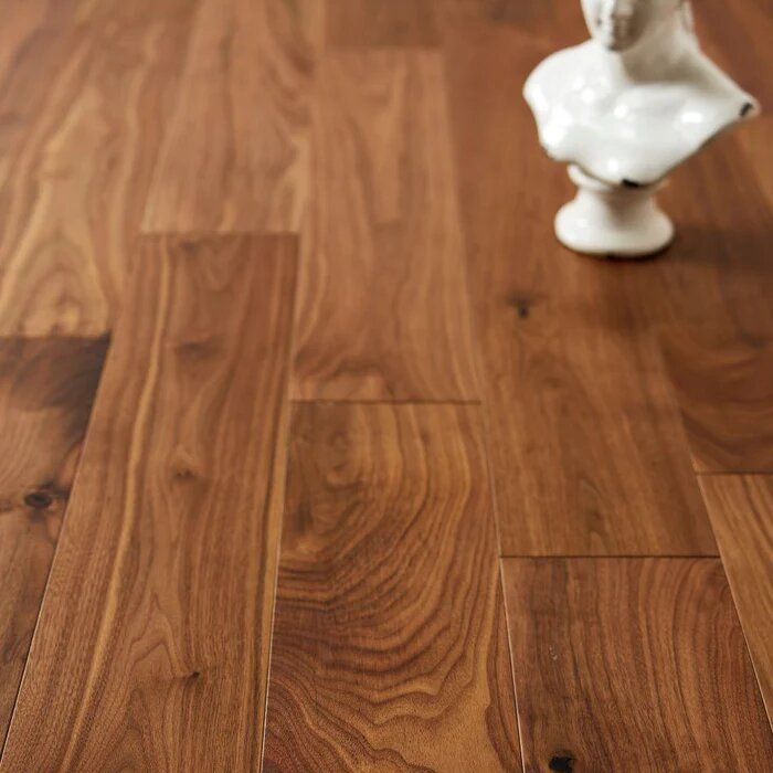 Flooring Hut Burleigh Blossom Matt Lacquered American Black Walnut 15/3 178mm 400-1500mm Engineered Wood