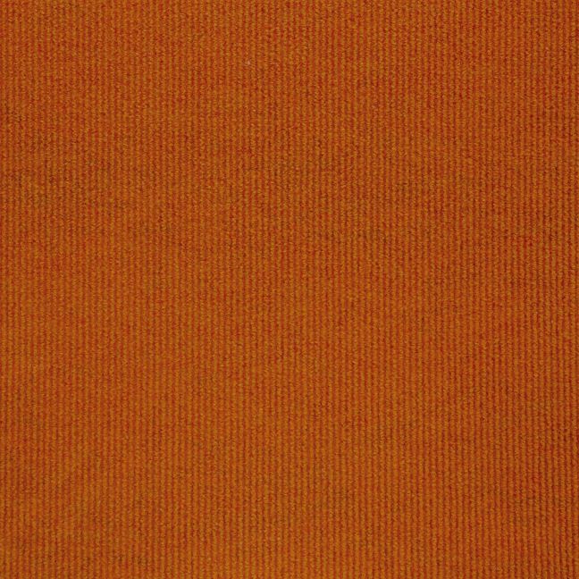 Burmatex Academy Heavy Contract Cord Carpet Tiles Tangerine Orange 11868