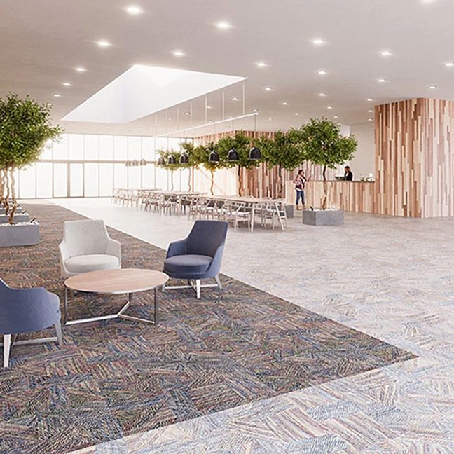 Forbo Flotex created by Galeote Carpet Patchwork Pastel 340004F