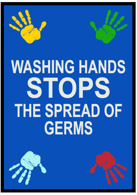 Stop Germs COVID19 Mat 85cm x 60cm Stop Germs COVID19 Mat 85cm x 60cm