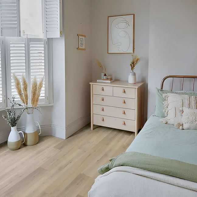 Polyflor Camaro Rigid Core PUR Plank Naked Blond Oak PLK4144 Polyflor Camaro Rigid Core PUR Plank Naked Blond Oak PLK4144