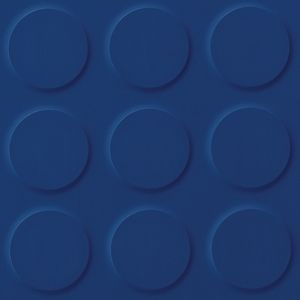 Polyflor Saarfloor Noppe Rubber Stud Tile Cobalt 019