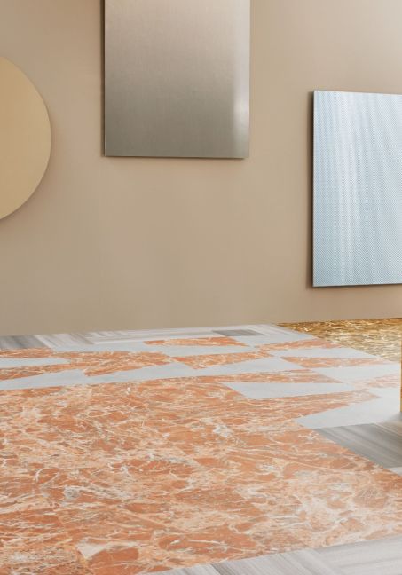 FORBO ALLURA MATERIAL PEACH MARBLE 63688DR7 50*50